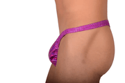 Medium SMU Swim Tanning Wear Thong Purple Flash SX 1006223