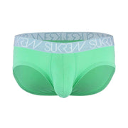MEDIUM Sukrew Brief Bristol Casual Apex brief Light Green 202