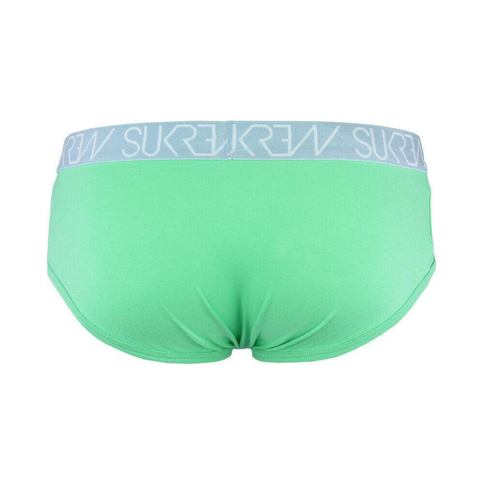 MEDIUM Sukrew Brief Bristol Casual Apex brief Light Green 20 - SexyMenUnderwear.com