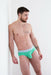 MEDIUM Sukrew Brief Bristol Casual Apex brief Light Green 20 - SexyMenUnderwear.com