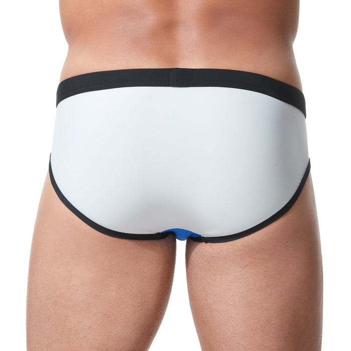 Medium Swimwear Gregg Homme Cruising Swim - Brief Grey 153103 137 - SexyMenUnderwear.com