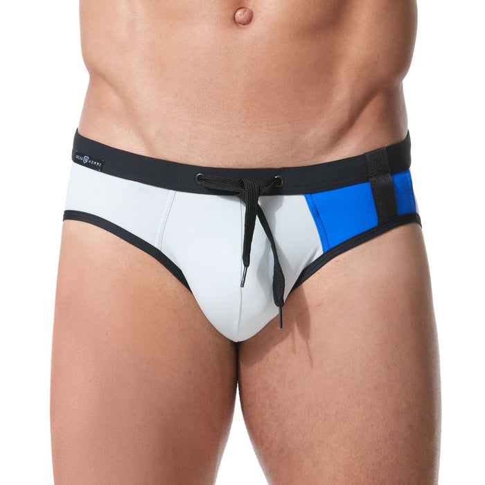 Medium Swimwear Gregg Homme Cruising Swim - Brief Grey 153103 137 - SexyMenUnderwear.com