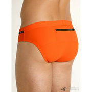 Medium Swimwear Gregg Homme Exotic Swim - Brief Orange 161203 1383