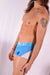 MEDIUM XTREMEN Sports Mesh Boxer Turquoise 91030 2 - SexyMenUnderwear.com