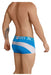 MEDIUM XTREMEN Sports Mesh Boxer Turquoise 91030 2 - SexyMenUnderwear.com