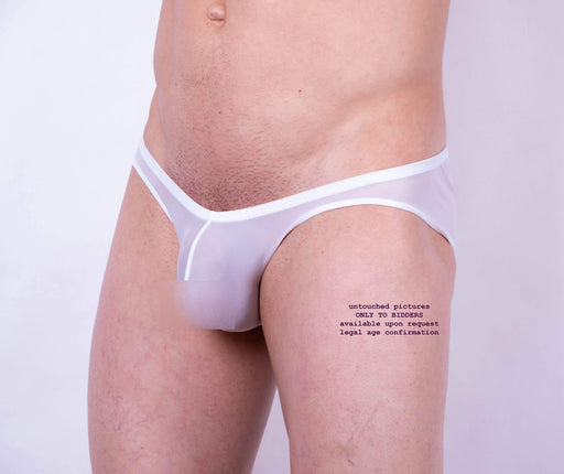 Mens Briefs Made By Gregg Homme 3G Commando Brief White 03 - 171