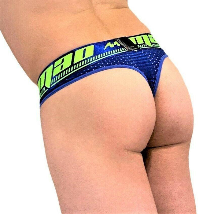 Mesh Thong MAO Sports Tanning Thongs Royal 7525 14 - SexyMenUnderwear.com