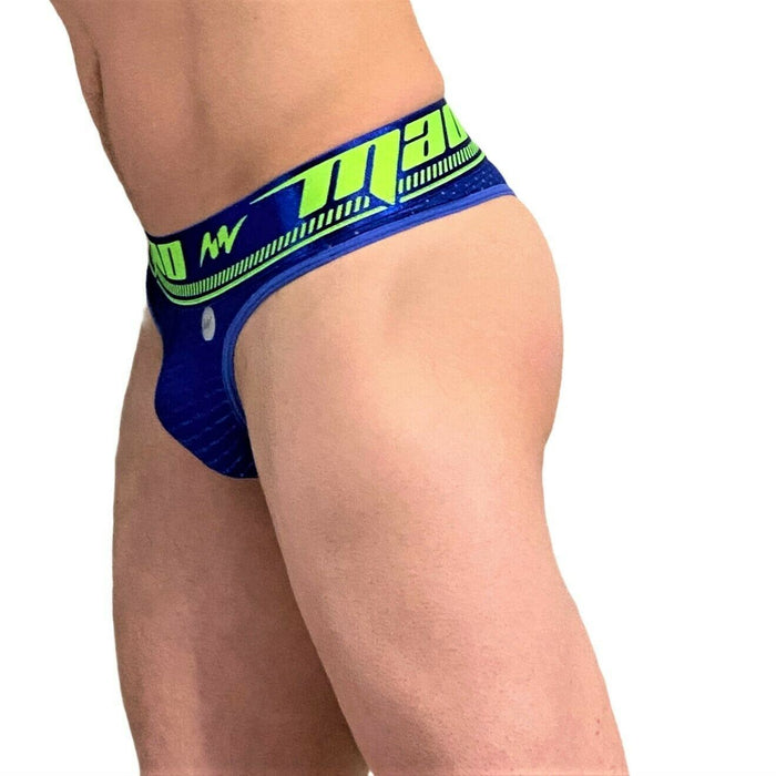 Mesh Thong MAO Sports Tanning Thongs Royal 7525 14 - SexyMenUnderwear.com