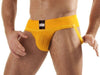 Mister B Jockstrap BARCODE BERLIN Sergey Old School Jock Natural Fit Yellow 1 - SexyMenUnderwear.com