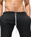 M/L RUFSKIN Legging FOSTER Flare - Leg Sport Lounge Pants Ribbed Black Chine - SexyMenUnderwear.com