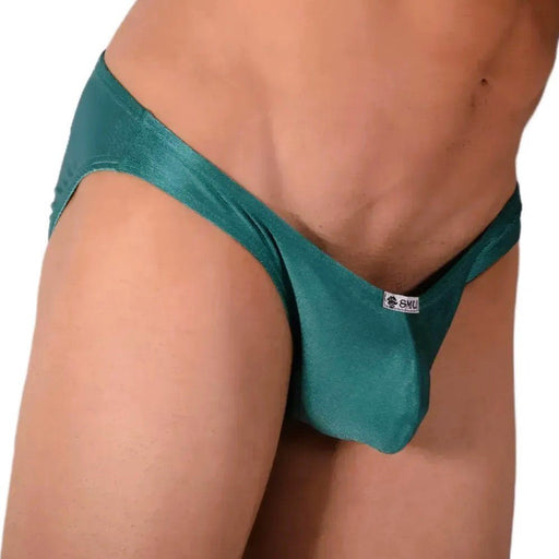 M/L SMU Brief Green 33496 MX13 - SexyMenUnderwear.com