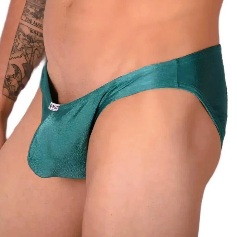 M/L SMU Brief Green 33496 MX134