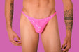 M/L SMU Detachable Tanning Thong Pink 33405 MX11 - SexyMenUnderwear.com