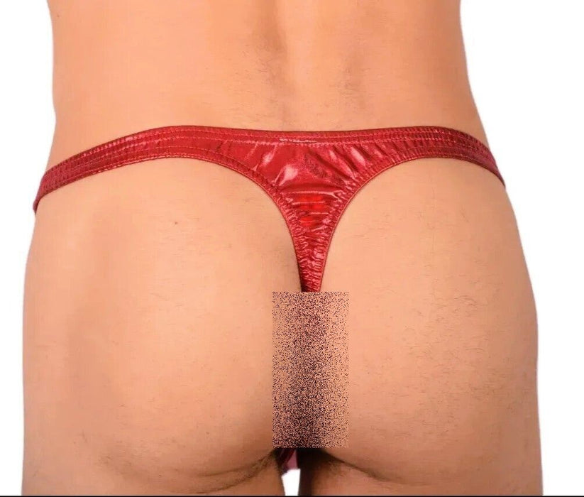 M/L SMU Sensual Red Thong MX21 34147 - SexyMenUnderwear.com