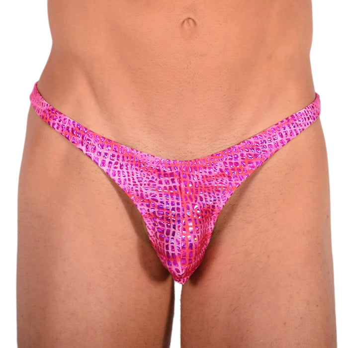 M/L SMU Sexy Pink Party Thong 33724 MX15 - SexyMenUnderwear.com