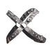 MOB DNGEON Classic Cross Harness Plush Faux - Leather O/S Titanium Camo DMBL12 6 - SexyMenUnderwear.com