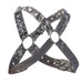 MOB DNGEON Classic Cross Harness Plush Faux - Leather O/S Titanium Camo DMBL12 64