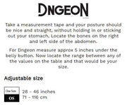 MOB DNGEON Cross back Elastic Harness Back O - Ring Yellow DMBL05 S083