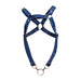 MOB DNGEON Cross C - Ring Harness One Size Adjustable Straps DMBL07 Navy - Camo - SexyMenUnderwear.com