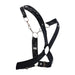 MOB DNGEON Cross Chain Harness Leather - Look One Size Black - Camo DMBL09 - 3 - SexyMenUnderwear.com