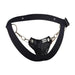 MOB DNGEON Eroticwear Snap Jock Metal Ring Faux Leather Black - Camo O/S DMBL03 - SexyMenUnderwear.com