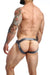 MOB DNGEON Jock Open Front With C - Ring Jockstrap Camouflage Titanium - Camo DMBL01 7 - SexyMenUnderwear.com