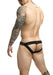 MOB DNGEON Jockstrap Open Front Army Jock O/S DMBL01 - SexyMenUnderwear.com