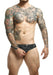 MOB DNGEON Open Front C - Ring Jockstrap Camouflage Midnight O/S DMBL01 - SexyMenUnderwear.com