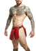 MOB DNGEON Skirt Eroticwear Mens Kilt Roman Skirts Fetish Red DMBL10 10 - SexyMenUnderwear.com