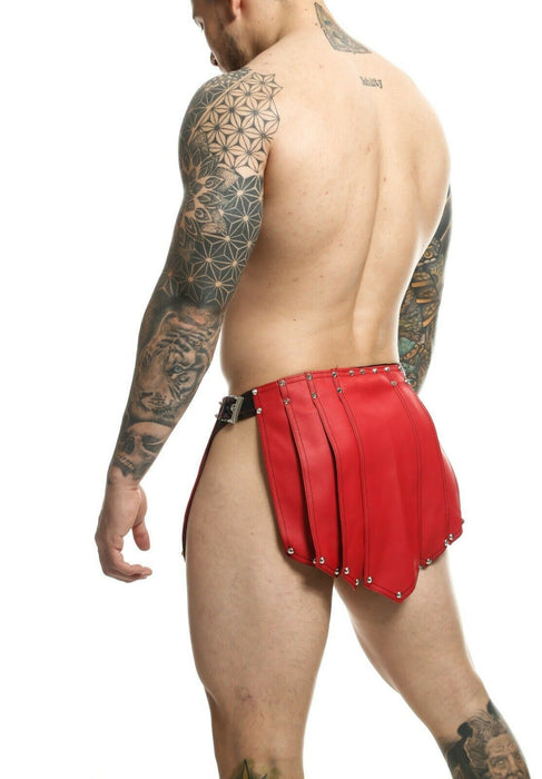 MOB DNGEON Skirt Eroticwear Mens Kilt Roman Skirts Fetish Red DMBL10 10 - SexyMenUnderwear.com