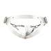 MOB DNGEON Snap - Jock Metal Ring Faux Leather Jockstrap White Camo O/S DMBL03 - SexyMenUnderwear.com