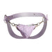 MOB DNGEON Snap Jockstrap Metal Ring Open Lila - Camo One Size Jock DMBL03 - SexyMenUnderwear.com