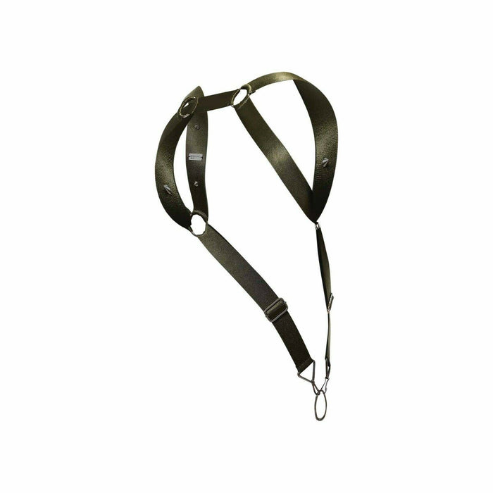 MOB DNGEON Straight Back Adjustable Harness O/S DMBL06 Army