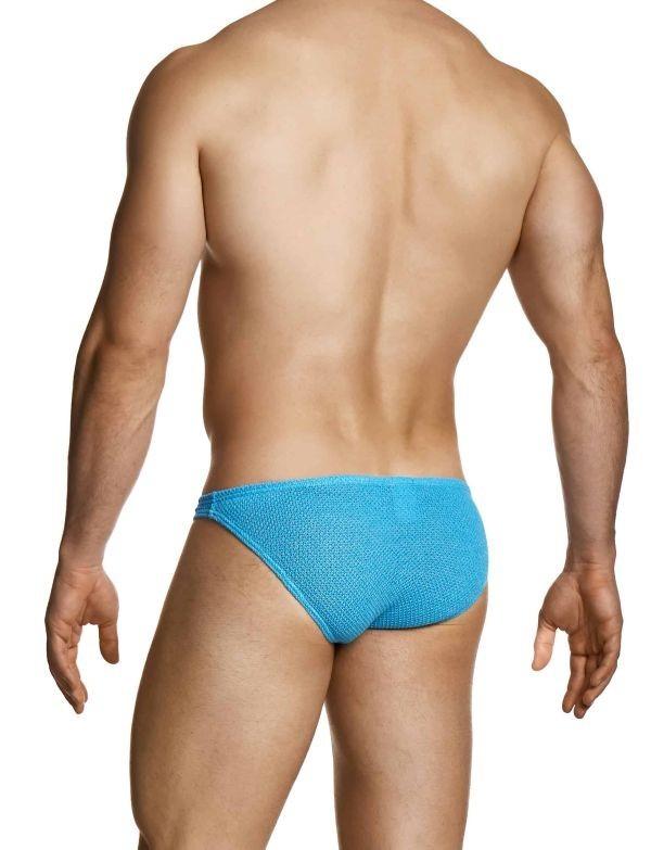 MODUS VIVENDI Army Low Cut Briefs Bikini - Cut Knitted Briefs Blue 27412 1043