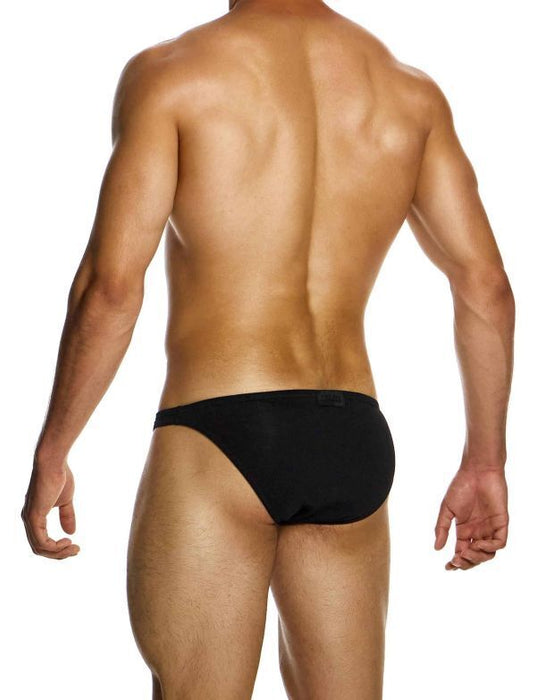 Modus Vivendi Bamboo Low Cut Bikini - Briefs Style in Black 13412 49 - SexyMenUnderwear.com