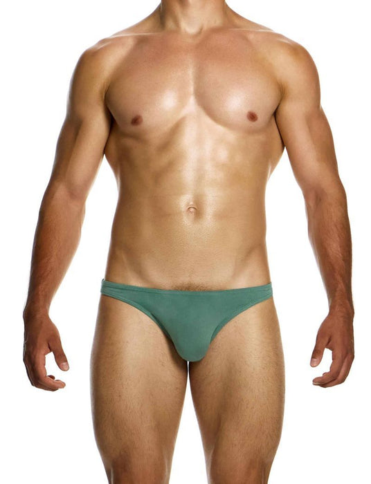 Modus Vivendi Bamboo Low - Cut Brief Bikini Style Briefs Khaki 13412 49 - SexyMenUnderwear.com