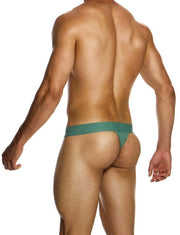 Modus Vivendi Bamboo Thong Eco - Jacquard T - String Khaki Green 13411 1852