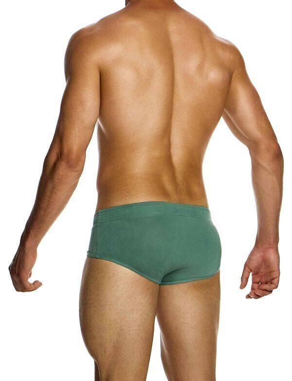 Modus Vivendi Bamboo Wide Briefs With Moisture Absorption in Khaki 13414 452