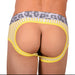 Modus Vivendi Boxer - Jock Combo Bottomless Viscose BackLess Yellow 06813 7 - SexyMenUnderwear.com