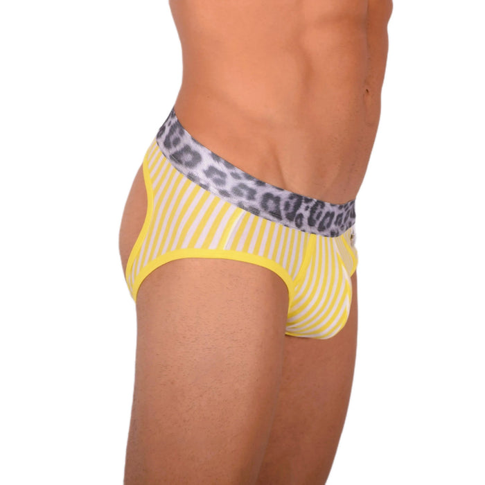 Modus Vivendi Boxer - Jock Combo Bottomless Viscose BackLess Yellow 06813 74