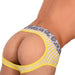 Modus Vivendi Boxer - Jock Combo Bottomless Viscose BackLess Yellow 06813 7 - SexyMenUnderwear.com