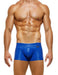 Modus Vivendi Boxer Leather Legacy Press Buttons On Pouch Lavish Blue 11121 B59 - SexyMenUnderwear.com