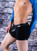 Modus Vivendi Boxer Military Leather Look Quality Ribbed Cotton Black 08521 93B - SexyMenUnderwear.com