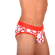 Modus Vivendi Brief Polka dot Slip Pour Homme Red 08812 391
