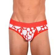 Modus Vivendi Brief Polka dot Slip Pour Homme Red 08812 3910