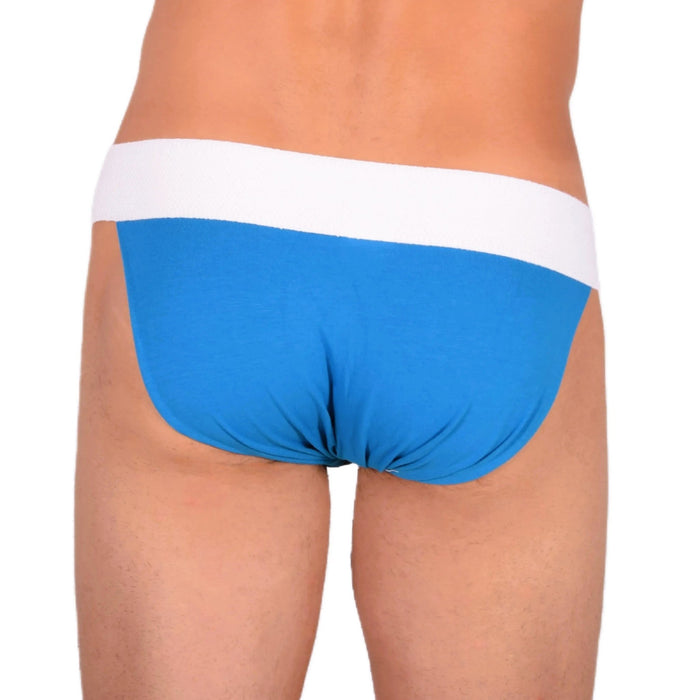 Modus Vivendi Brief Sumo Customizable Twist With Open Front Snap Turquoise 16512 29 - SexyMenUnderwear.com