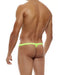 Modus Vivendi C Through T - String Perforated Semi - Transparent Yellow 08017 B71 - SexyMenUnderwear.com