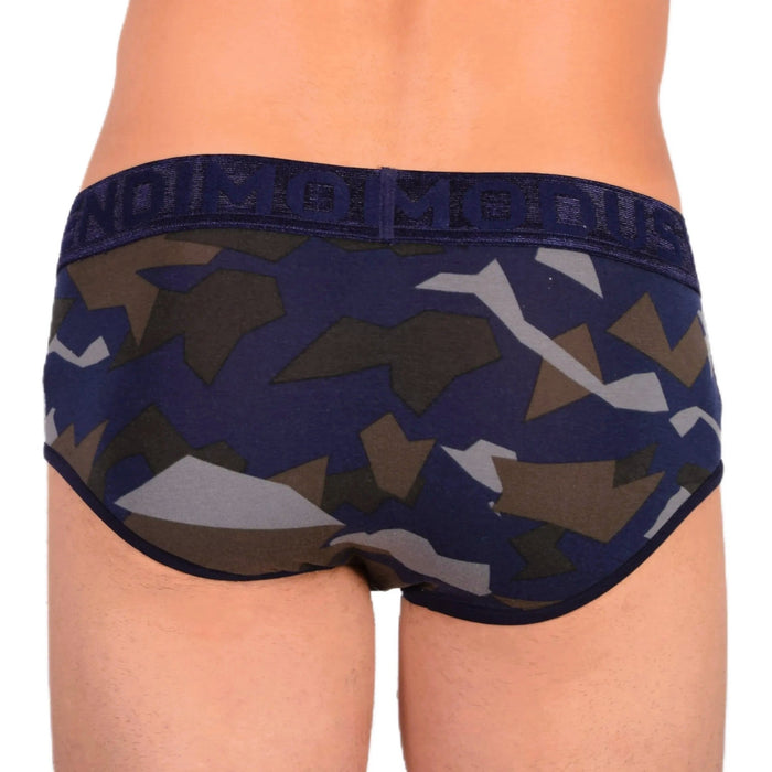 Modus Vivendi Camo Briefs Desert Line Soft Cotton Blue 11714 34 - SexyMenUnderwear.com