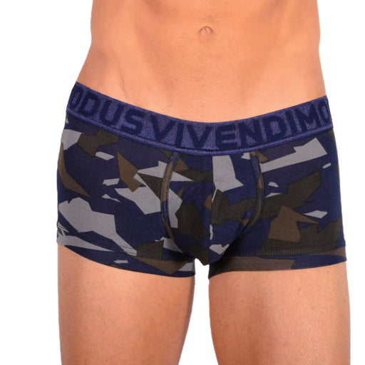 Modus Vivendi Camouflage Boxer Desert Blue Cotton 11721 39 - SexyMenUnderwear.com