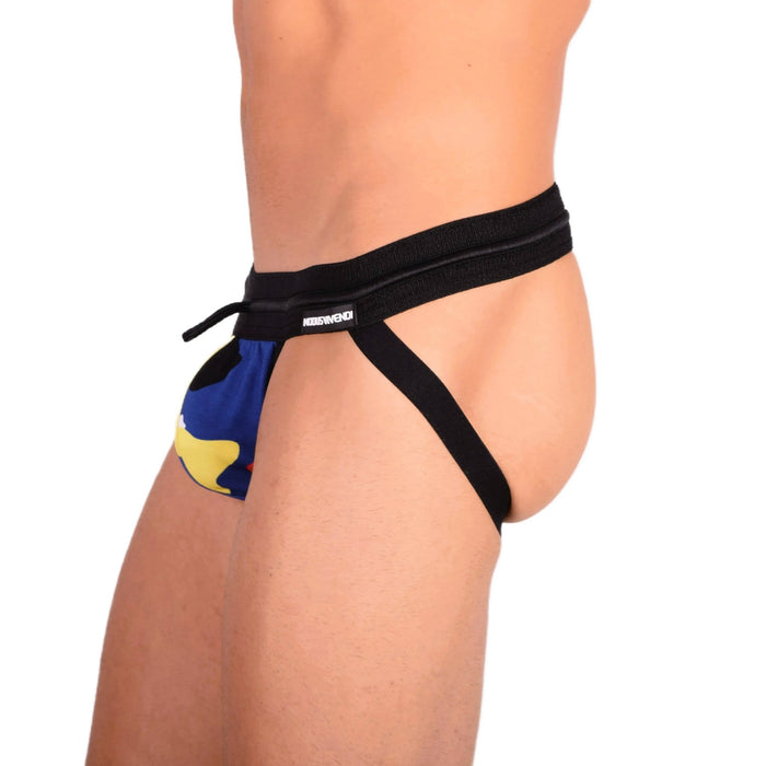 Modus Vivendi Camouflage Jockstrap Fashion Camo - Black Jock 02011 446